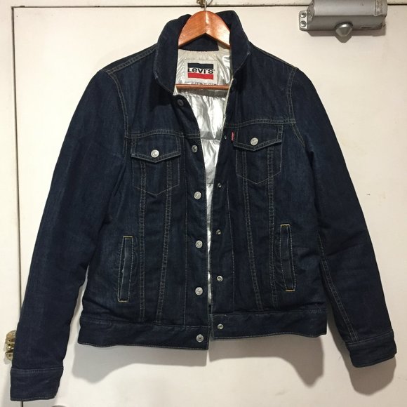 LEVI'S REVERSIBLE DENIM JACKETS SIZE M - Picture 3 of 9
